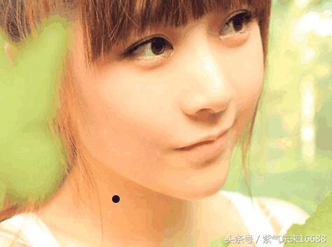 痣相圖解：女人脖子上有痣圖解